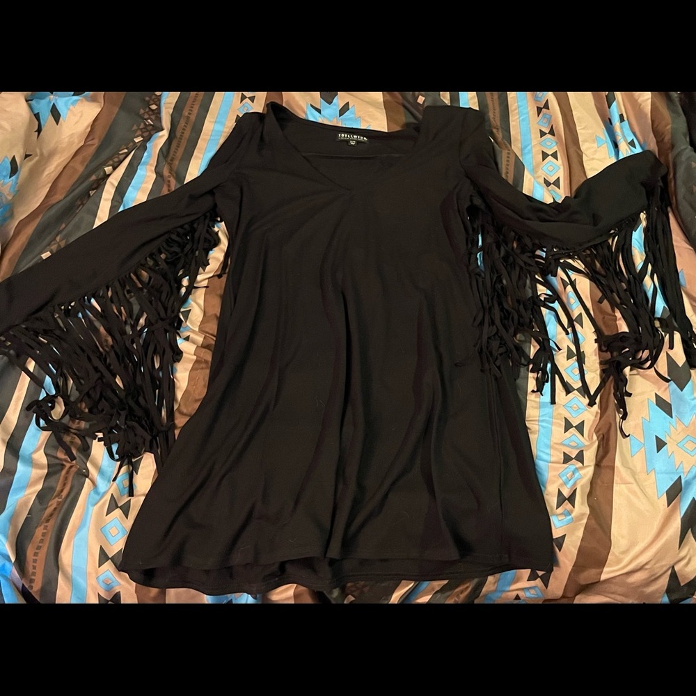 Idlewind Fringe Dress